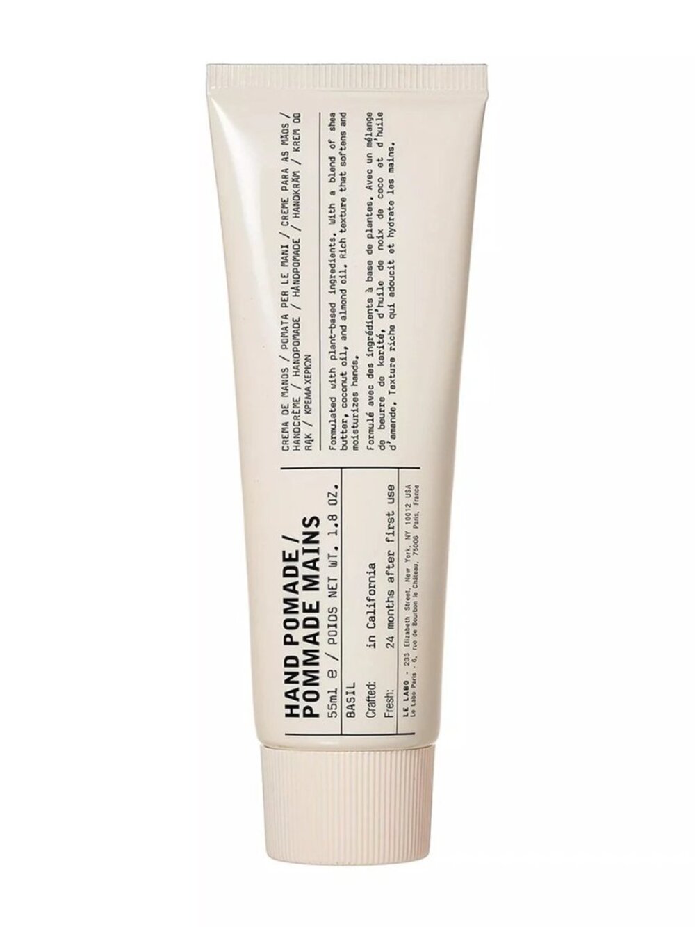 LE LABO Hand Pomade BASIL - Size 55ml/ 1.8oz.
